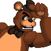 Freddy Fazbear icon/pixelart