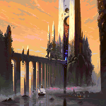 Ebony Tower/pixelart