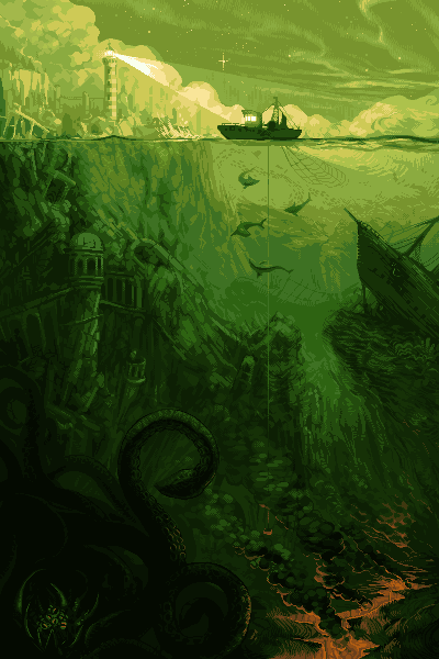 DREDGE/pixelart