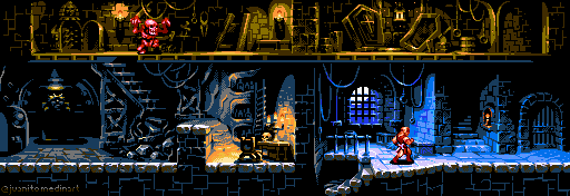 Castlevania Redrawn (5-6)/pixelart