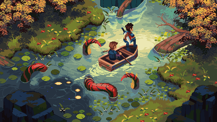 Swamp adventure/pixelart