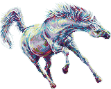 animal kingdom - horse/pixelart