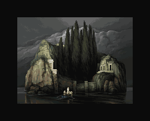 Die Toteninsel/pixelart