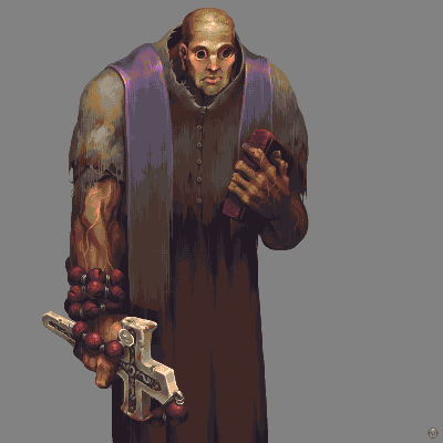 Man of Faith./pixelart