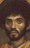 Fayoum portrait/pixelart