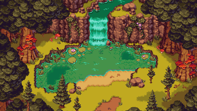 Era of Fantasy - Grasslands/pixelart
