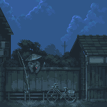 Peaceful Night/pixelart