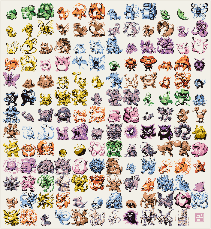 Pocket Monsters 2024/pixelart