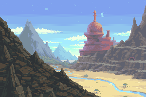 Crimson Fortress/pixelart