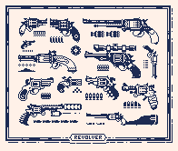 Revolvers Pixel Pushups @ PixelJoint.com