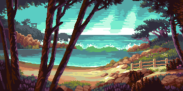 Pacific Grove | Slym Pixels/pixelart