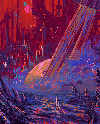 Lost city/pixelart