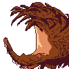 Furry beetle icon/pixelart