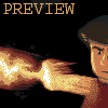 Me throwing a fireball at a Goomba. icon/pixelart