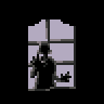 Ghost at the Window icon/pixelart