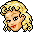 Girls Head icon/pixelart