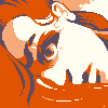 The General Zapped an Angel icon/pixelart