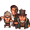 Gotham WIP (2 faces, penguin, copperhead) icon/pixelart
