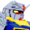 Gundam RX-78-2 icon/pixelart