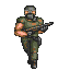 Gunman icon/pixelart