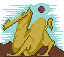 Camel icon/pixelart