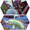 Hexquisite Corpse III icon/pixelart