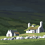 house on hill foto study icon/pixelart