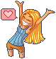 huzzahlove icon/pixelart