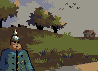 The old village icon/pixelart