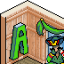 Balcony A icon/pixelart