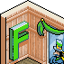 Balcony F icon/pixelart