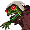 Lizard 1 b icon/pixelart