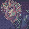 Art trade portrait icon/pixelart