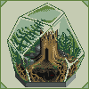 Terrarium Stump icon/pixelart