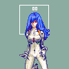 Ayanami Rei icon/pixelart