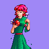 Spruce girl icon/pixelart