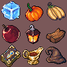 Itens inventory icon/pixelart