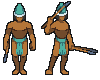 Aztec-Influenced Javelineer icon/pixelart