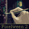 Trapped in Brushstrokes icon/pixelart