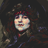 Study of the Portrait of Juana Romani by Ferdinand Roybet icon/pixelart