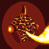 Magma Kirby icon/pixelart