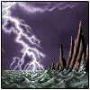 Lightning icon/pixelart