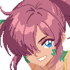 dragon girl sparring icon/pixelart