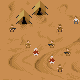 At the camp icon/pixelart