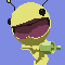 Alien Hominid Mascot icon/pixelart