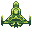 Spaceship icon/pixelart
