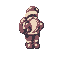 Chocolate Santa icon/pixelart