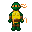 Michelangelo icon/pixelart