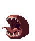 Flower pot icon/pixelart