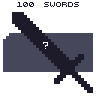 Weapon design #2 - 100 swords icon/pixelart